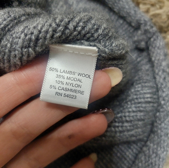 Banana Republic Charcoal Knit Sweater - Picture 5 of 5